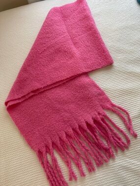 Pink Blanket Scarf